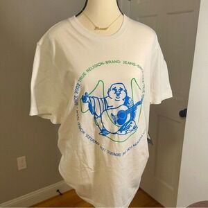 True religion NWT medium t-shirt Buddha. Los Angeles world tour‎
